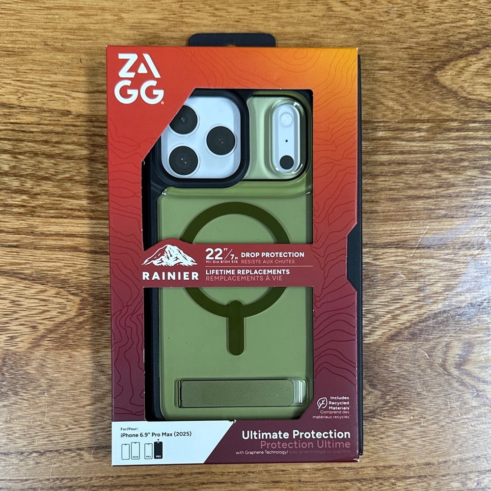 Rainier Snap for MagSafe Phone Case with Stand
For iPhone 17 Pro Max